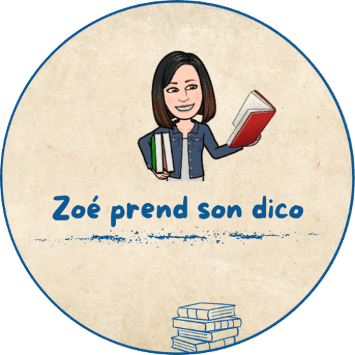 Logo rond de Zoe prend son dico