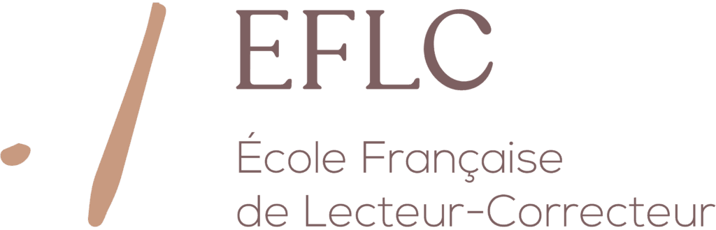 Logo de l'école française de lecteur-correcteur